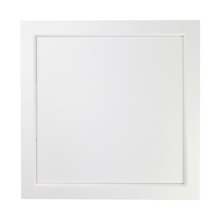 AMERICAN BUILT PRO Access Panel, 14 in x 14 in White Plastic TwoPiece AP 1414 P1
